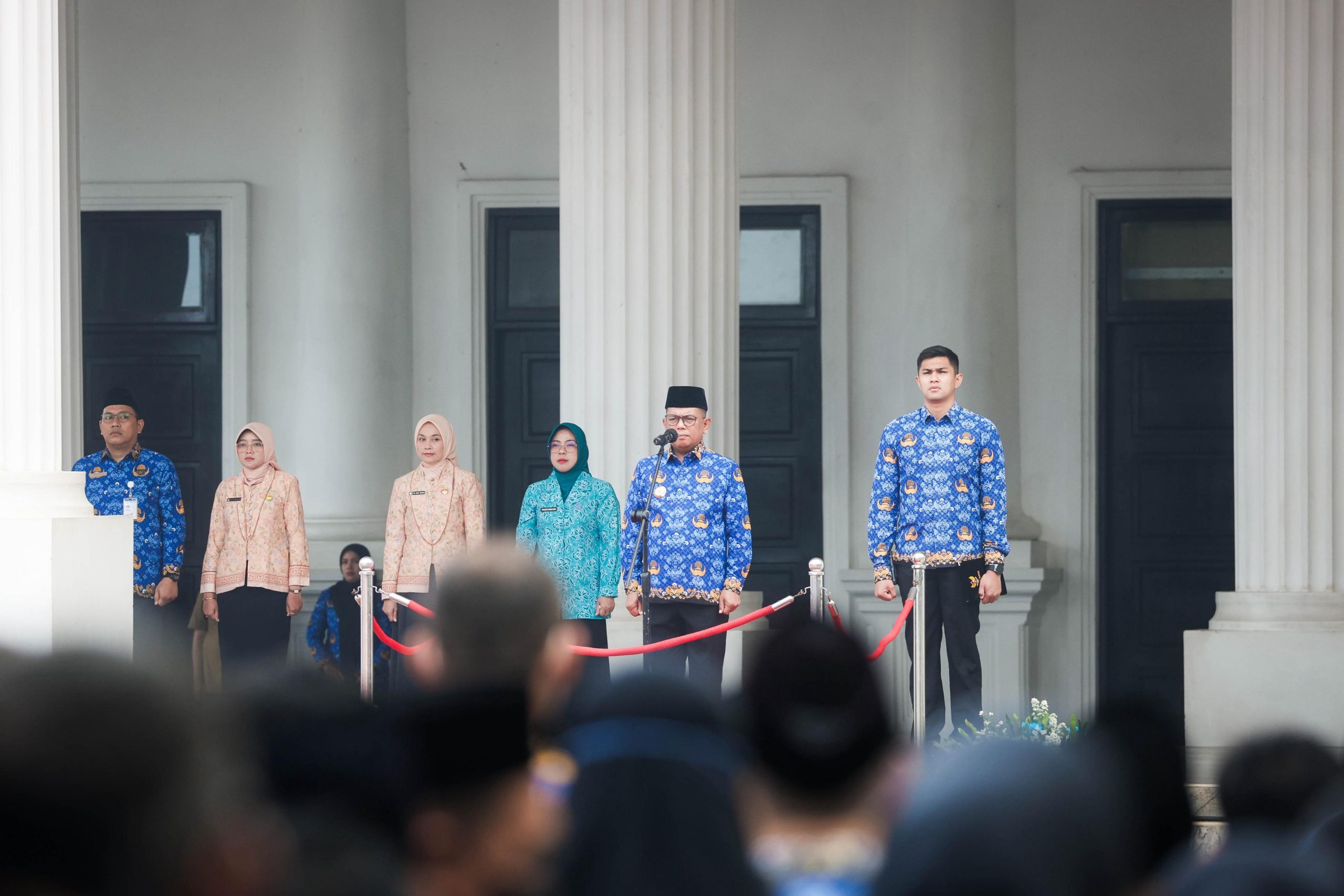 Upacara Peringatan Hari Keluarga Nasional (Harganas) ke-33 Tingkat Provinsi Banten di Lapangan Kantor Gubernur Banten, KP3B