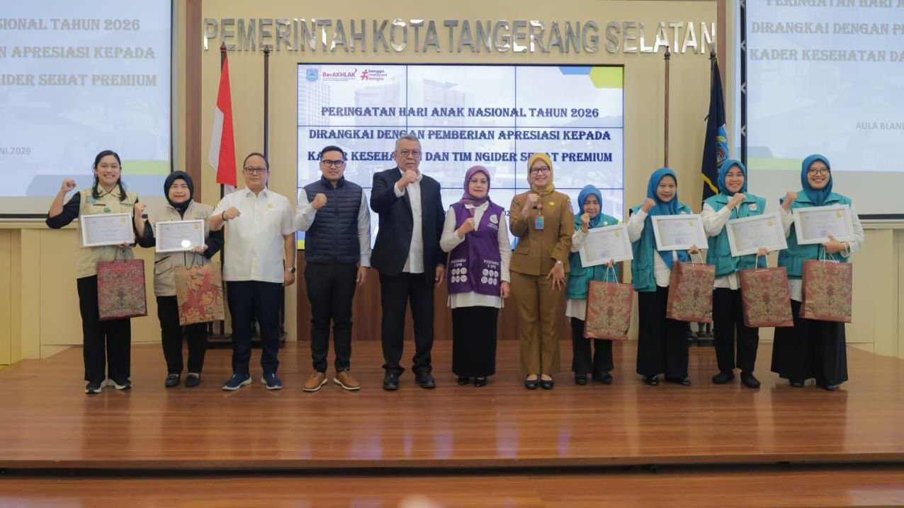 Peringatan Hari Anak Nasional di Pemkot Tangsel.