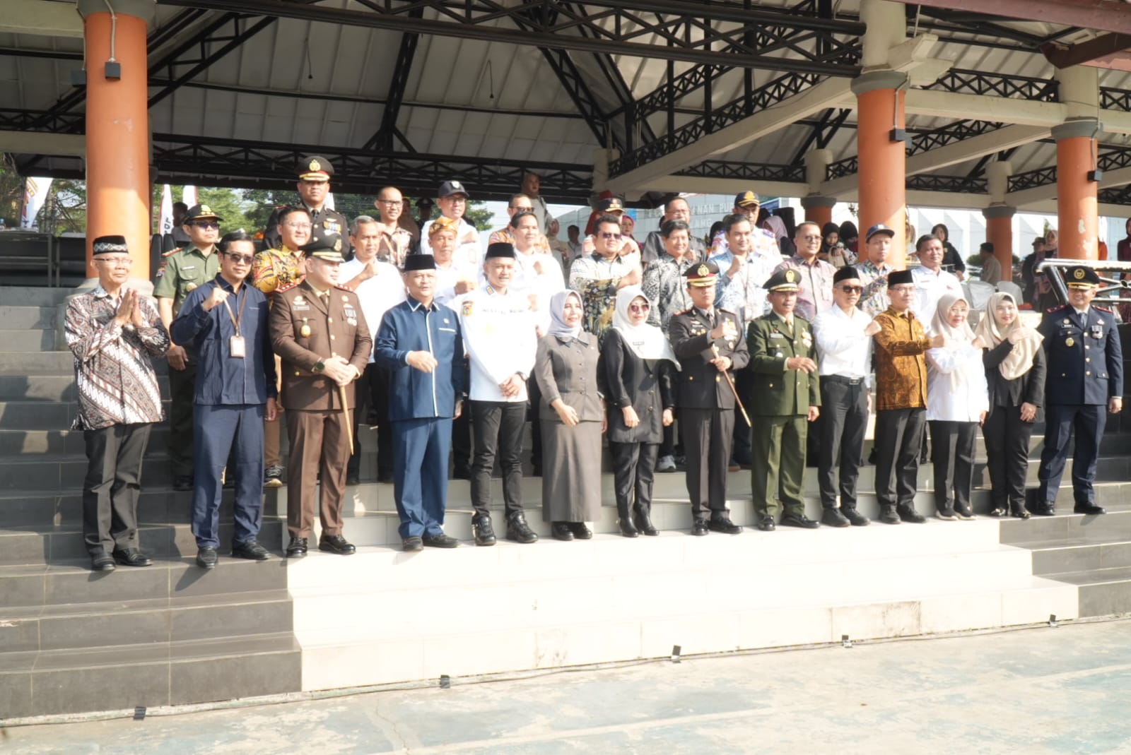 Peringatan HUT Bhayangkara ke 80 di Kabupaten Pandeglang.
