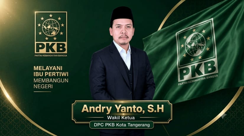 Andry Yanto S.H Wakil Ketua DPC PKB Kota Tangerang.