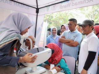 Hadiri Prolanis 2026, Andra Soni Ajak Masyarakat Aktif Cek Kesehatan Gratis
