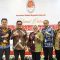 Wabup intan, Wakil Walikota Maryono, bersama para wakil kepala daerah lainnya.