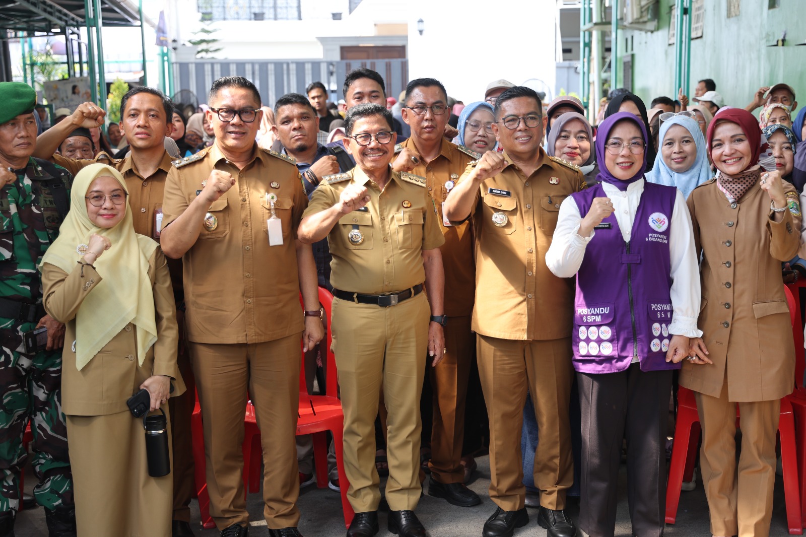 Program cek kesehatan gratis Pemprov Banten di Ciledug.