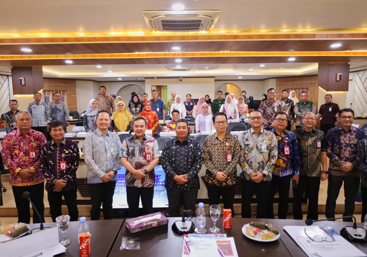Pemkab Tangerang terima kunjungan kerja Pemkab Muara Enim.