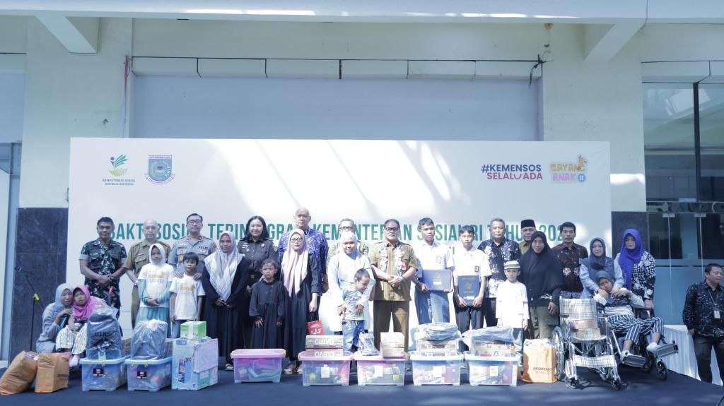 Kegiatan Pemkot Tangsel dan Kemensos Gelar Bakti Sosial Terintegrasi 2026.