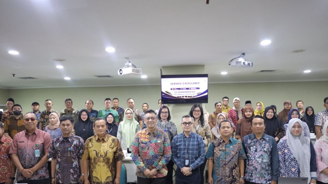Kegiatan Seminar Service Excellence di Pemkot Tangsel.