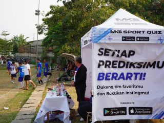MKS Sport Quiz Hadir di Liga Desa Cikupa, Dorong Hiburan Sepakbola yang Positif