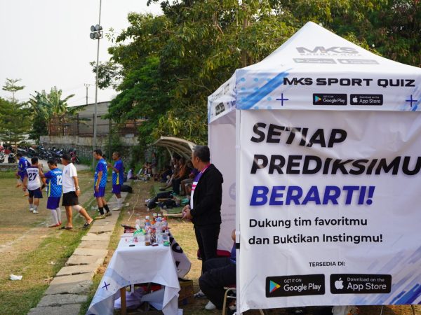 MKS Sport Quiz Hadir di Liga Desa Cikupa, Dorong Hiburan Sepakbola yang Positif