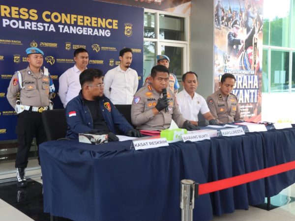 Polresta Tangerang Tangkap 5 Pelaku Pengeroyokan dan Kekerasan Seksual di Panongan