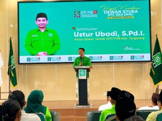 Rakor Syura PKB Kabupaten Tangerang, Ustur Ubadi Tekankan Soliditas dan Pengabdian untuk Rakyat