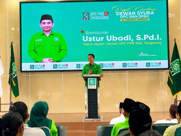 Rakor Syura PKB Kabupaten Tangerang, Ustur Ubadi Tekankan Soliditas dan Pengabdian untuk Rakyat