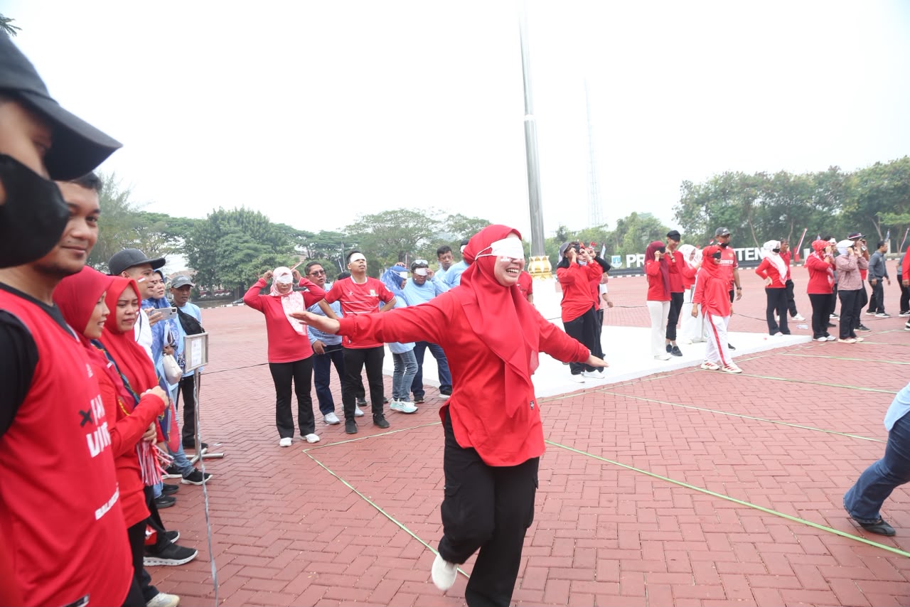 Semarak HUT RI ke 81 di Setda Banten.