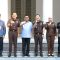 Gubernur Andra Soni saat bersama Kajati Banten Hery Hermanus dan jajarannya.