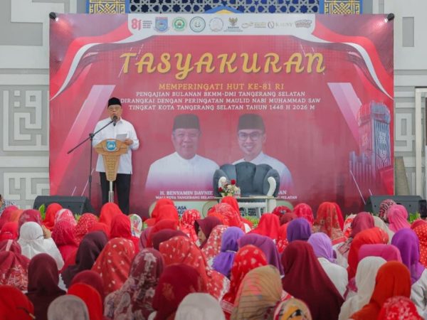 Tasyakuran HUT ke-81 RI di Tangsel, Benyamin Ajak Warga Perkuat Kebersamaan