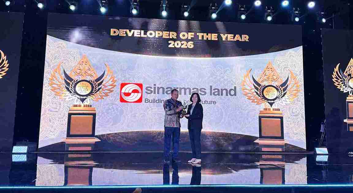 Sinar Mas Land dan BSD City raih penghargaan IPBA 2026 atas kiprah dalam mengembangkan kawasan terintegrasi, inovatif, dan berkelanjutan.