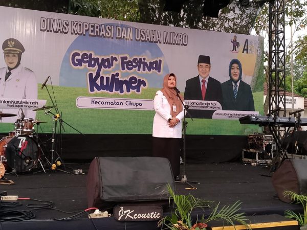 Dinas Koperasi dan Usaha Mikro Kabupaten Tangerang Gelar Gebyar Festival Kuliner di Kecamatan Cikupa