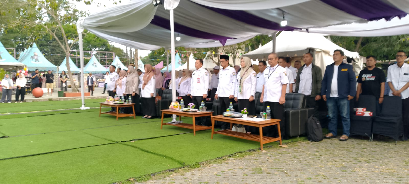 Kegiatan Gebyar Festival Kuliner di Cikupa.