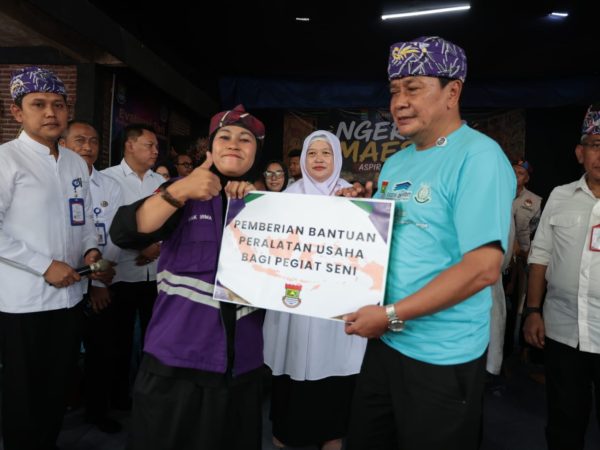 Lewat NGEMAS, Bupati Maesyal Serap Aspirasi dan Dukung Pelestarian Seni Budaya di Jayanti