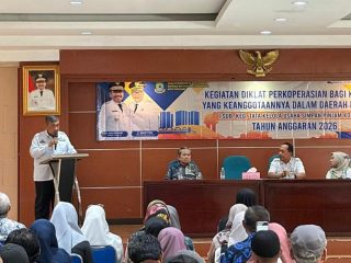 Kegiatan Diklat Perkoperasian dengan Sub Kegiatan Tata Kelola Usaha Simpan Pinjam yang diselenggarakan Dinas PerindagkopUKM Kota Tangerang.