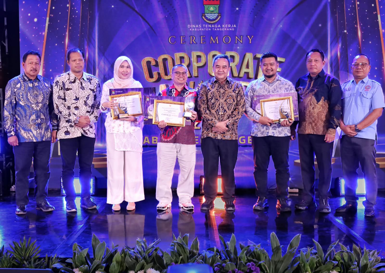 Kegiatan Awarding Ceremony Corporate Awards 2026 Kabupaten Tangerang.