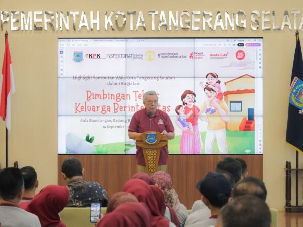 Bersama KPK, Benyamin Davnie Ingatkan 54 Lurah Tangsel: Budaya Antikorupsi Dimulai dari Rumah