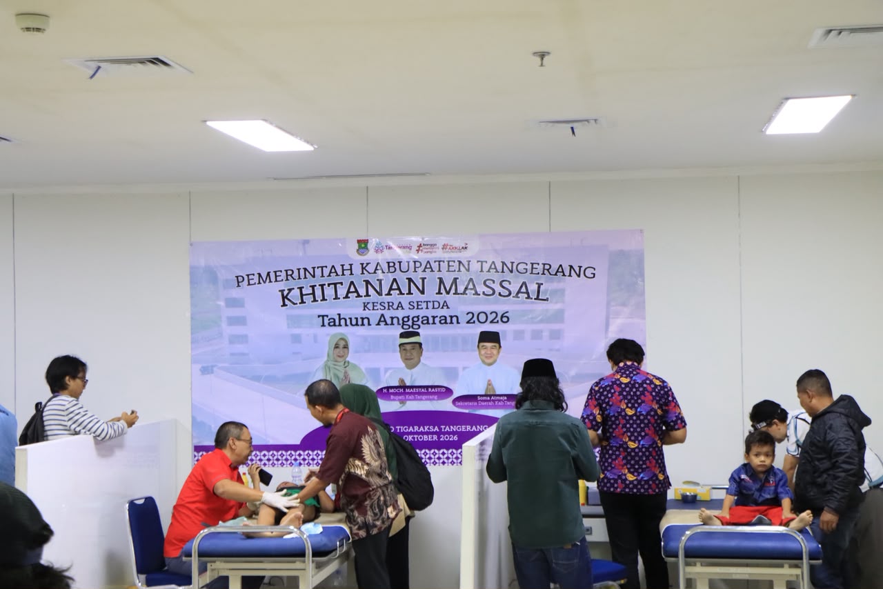 Kegiatan Khitanan Anak di RSUD Tigaraksa.