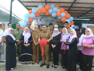 Pilar Saga Ichsan Resmikan Pos Gizi, Pemkot Tangsel Siapkan 7 Lokasi Baru